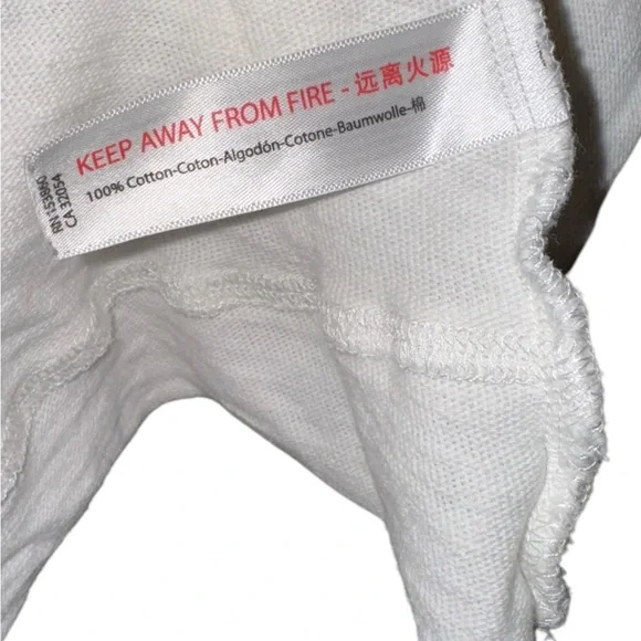 Free People Intimately Organic Cotton Pullover Ivory Size Medium - Picture 7 of 7